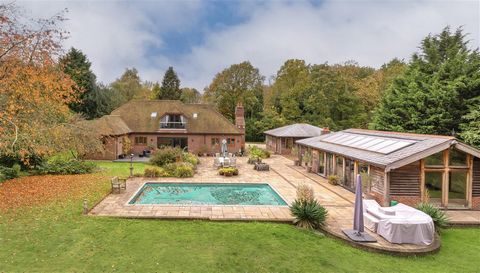 £1,700,000 - £1,800,000 Guide Price. Seven bedrooms - Five bathrooms - Four receptions - Detached cinema + Planning permission. Elegant contemporary interiors - Modern kitchen. Leisure complex - Sauna - Jacuzzi - Resistance swimming pool - Gym + Outd...