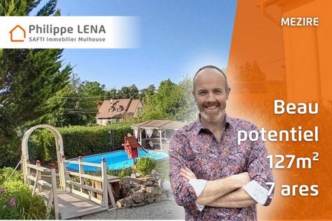 UNE NOUVEAUTÉ de Philippe LENA - Safti immobilier : Vous avez un budget contenu pour accéder à la propriété et recherchez une maison au calme, entretenue et à rafraichir à votre image, dans ce secteur, tout proche de la Suisse, où votre famille trouv...