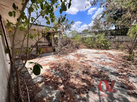 This house with a colonial façade is ready to be renovated, the first bay has double height ceilings with beams and pasta tile floors. The rest of the house has the normal roofs. Something important to highlight is the garden that has enough space to...