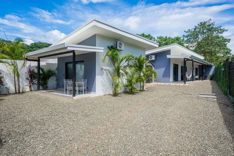 Charming 333 m² property in Santa Rosa, Guanacaste, just 15 minutes from Tamarindo and close to beaches, shops and schools. It includes a furnished main house with 2 bedrooms, 2 bathrooms, and air conditioning, plus a separate 1 bedroom, 1 bathroom g...