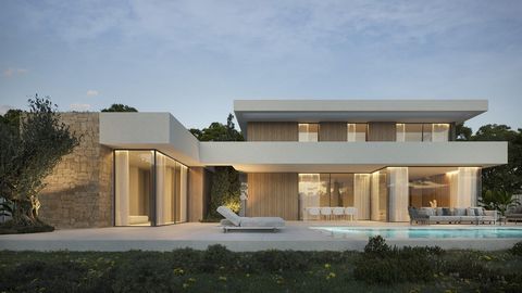 Luxe villa te koop met privézwembad en kelder in Moraira.~~Modern ontwerp met eersteklas kenmerken~Deze prachtige nieuwbouwvilla ligt in het pittoreske kustplaatsje Moraira, op slechts 3 km van de sprankelende Middellandse Zee. Met een eigentijds en ...