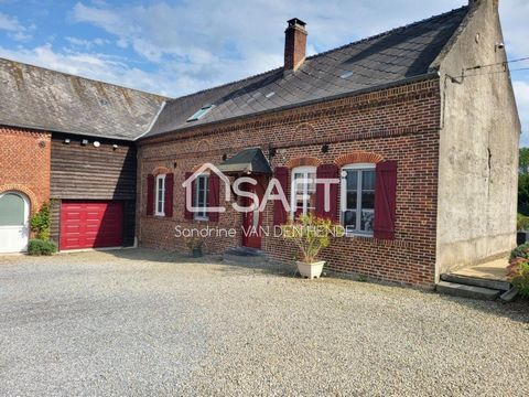 Située dans le charmant village de Sorbais (02580), cette maison individuelle bénéficie d'un environnement calme et verdoyant, idéal pour les amoureux de la campagne. Dotée d'une surface habitable de 151 m² sur un terrain de 2400 m², elle offre un ca...