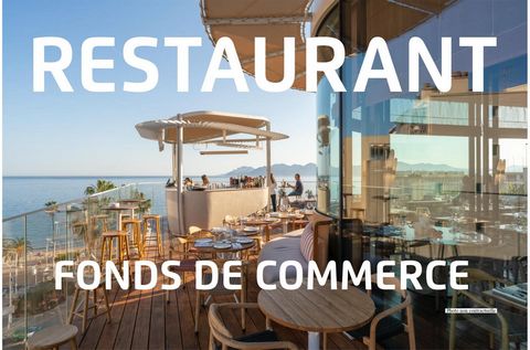 Fonds de bar brasserie face mer