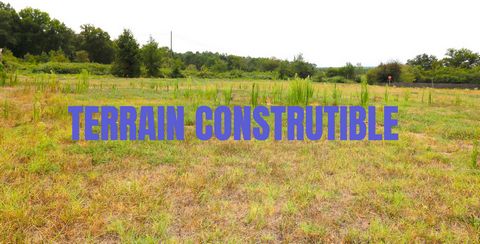 TERRAIN DE 1500 m&#178; PLAT , proche Casteljaloux