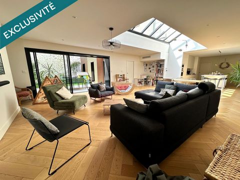 Loft en hyper centre avec sa terrasse et garage.