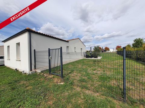 PAVILLON RECENT DE 2019 + GARAGE 16,50 M² CLASSE A