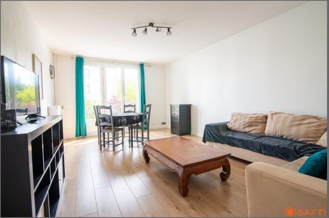 Orvault T3 de 68 m2, balcon, Parking et cave