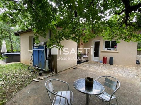 TOULONJAC - Maison 131 m² de plain pieds - 4 chambres