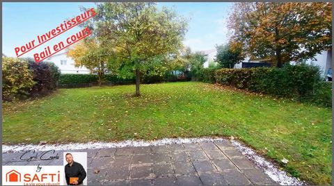 Pavillon loué avec bail en cours pour investissement locatif 4 chambres 101 m2 sur un terrain clos de 458 m2