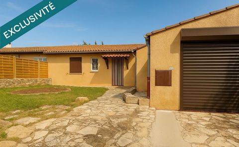 Plain-pied avec jardin et garage/Beau potentiel à moderniser !