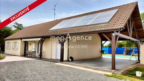 CADRE DE VIE AGREABLE POUR CE PAVILLON DE PLAIN-PIED BIEN ENTRETENU