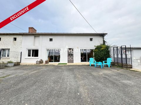 Longère 3 chambres, combles aménageables, jardin, garage