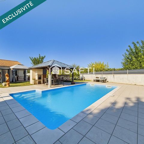 Le Taillan-Médoc – Maison familiale avec piscine, à deux pas des commodités et du Tram A