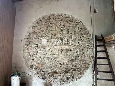 En campagne bâtisse en pierre à rénover – Potentiel 290 m²