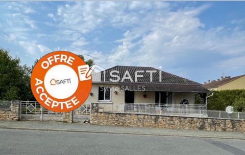 Maison de plain-pied avec jardin clos à Belvès