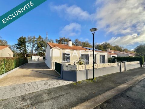 Maison plain-pied 3 chambres terrain clos paysagé