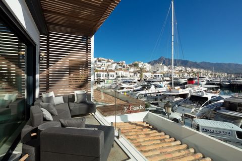 Indulge in the epitome of contemporary living at this sleek apartment nestled within the renowned Puerto Banus Marina. With its breathtaking panoramic views of the Mediterranean Sea and bustling harbor, this residence offers an unparalleled experienc...