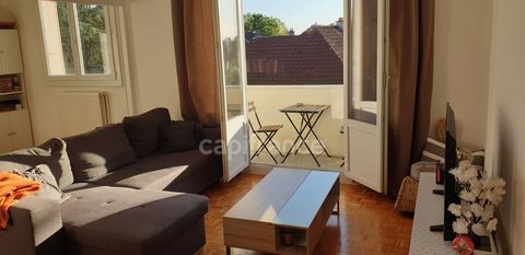 Dpt Jura (39), à vendre DOLE appartement T3 de 67,71 m² ,balcon, cave
