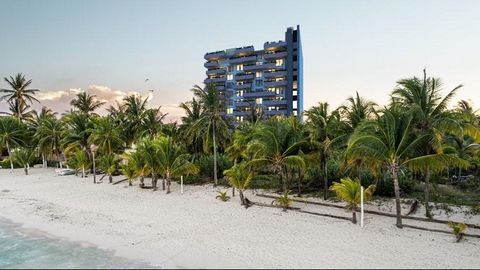 Een nieuwe woontoren met 62 appartementen met zeezicht (appartementen met 1, 2 en 3 slaapkamers) te koop in Cancun. De ontwikkeling omvat de volgende voorzieningen: familiezwembad, jacuzzi, bar, yogaruimte, vuurplaats, grills, lounge, ligstoelen, fit...