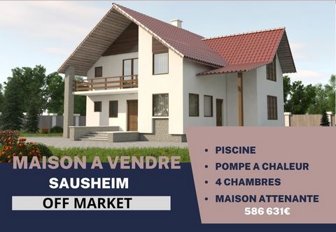 Dpt Haut-Rhin (68), à vendre SAUSHEIM maison P9