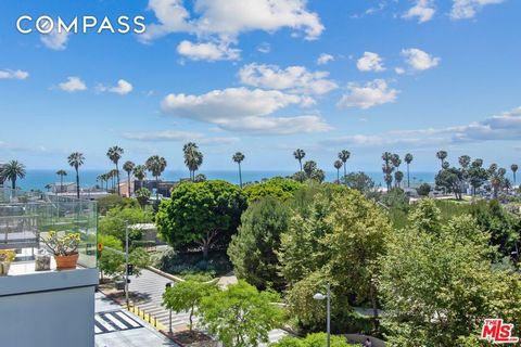 Enjoy stunning ocean and mountain views and immerse yourself in Santa Monica's finest coastal living in this meticulously designed luxury condo at the renowned Waverly building, where NYC lifestyle meets the beach. Situated on a higher floor level, t...