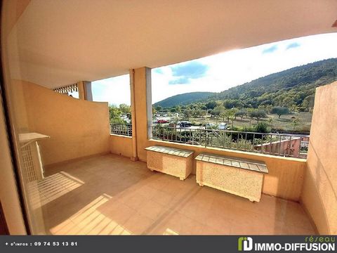 Mandate N°FRP140237 : Ideal investor! In the pretty village of La Roquebrussanne, very nice type 3 apartment on the 1st floor with lift in a recent residence. It is made up of an entrance with cupboard, a living room with fitted open-plan kitchen, tw...