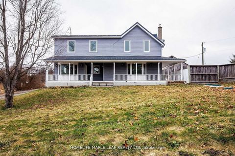Country Living At Its Finest! Gorgeous Property Beautiful 44.81 Acres Farm With 30 Acres Workable And Private Trails, Well Maintained Totally Renovated Top To Bottom 5 Bed 2 Storey House With 3 Full Washrooms, Separate Living/Family, Breakfast Area. ...