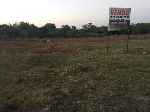 Land for sale in Ramón Santana, near the Playa Nueva Romana hotel project and the Bahía Príncipe Hotel. Ask for other land in the same location!   