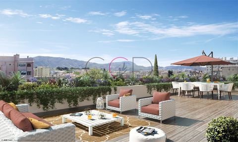 Last opportunity, New program, Roof terrace apartment, type 5, 141 m2, 4 bedrooms, 1 shower room, 1 bathroom, 2 toilets. 111 m2 of terraces, one with Jacuzzi. 2 garages in the basement. Delivery last quarter 2023. This property is offered by Carole N...