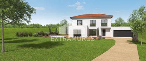 Residential area for this recent house of 140 m2 + 40 m2 of garage on 1026 m2 of wooded land. The house consists on one level, an entrance with cupboards and toilet, pantry with access to the garage, large living room of 47m2 with open kitchen, maste...