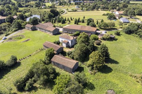 Come and discover this property where the history of the rural world is still alive with its two outbuildings that have preserved all the attributes of peasant life. An intimate space, not overlooked on the road to the hamlet from the main house and ...