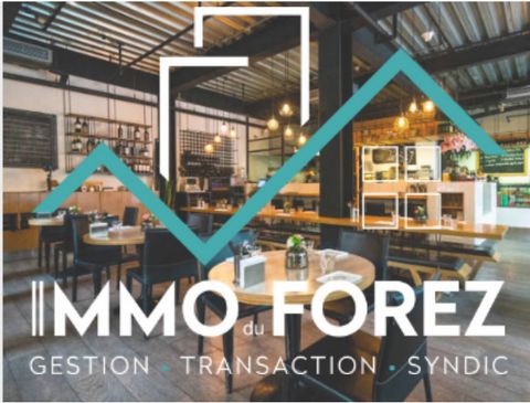 MONTBRISON EXCLUSIVELY AT IMMO DU FOREZ Very nice business of restoration to theme. You are motivated, hard working and you want to invest in a professional activity that works? Then this case is for you!! Good location for this restaurant with 46 se...
