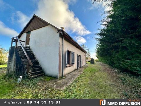 Mandate N°FRP168263 : House approximately 86 m2 including 3 room(s) - 2 bed-rooms - Garden : 950 m2. Built in 1949 - Equipement annex : Garden, Garage, parking, double vitrage, Fireplace, Cellar - chauffage : electrique - Class Energy F : 357 kWh.m2....