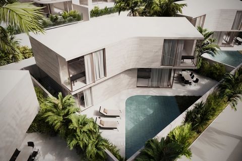 Dieser luxuriöse kleine Komplex aus Stadthäusern mit 2 Schlafzimmern und Villen mit 3 und 4 Schlafzimmern liegt in Pecatu in Süd-Kuta auf der Westseite der Halbinsel Bukit auf Bali. Das Design umfasst architektonischen Minimalismus und faszinierende ...