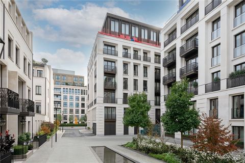 Situé dans l’un des plus beaux développements de Londres, à l’une des adresses les plus prestigieuses de Londres. Situé dans le développement exclusif de Chelsea Barracks à Belgravia, ce superbe appartement au quatrième étage offre plus de 2 600 pied...