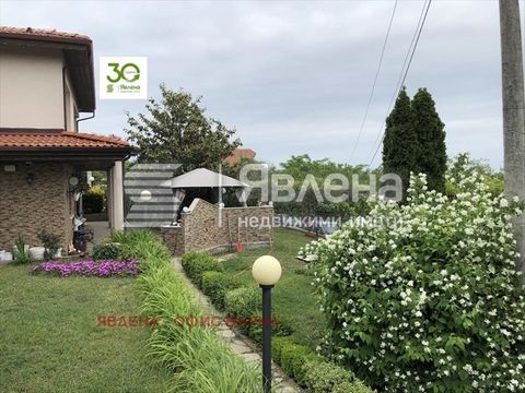 For sale is a two-storey house in Priboy area, Varna, with a total built-up area of 176 sq.m. and a spacious yard of 739 sq.m. The property is located in a quiet area near the sea, offering tranquility and beautiful panoramic views. **Distribution of...