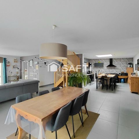 La Turballe – Maison contemporaine de 136 m² à 4 km des plages