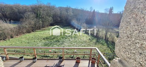 Maison au calme avec rivière et terrain clos