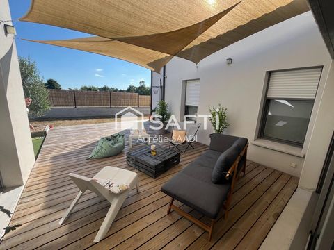 Superbe maison contemporaine à Gétigné – 6 pièces, 147 m², jardin clos, garage