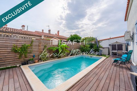 PALAU- DEL- VIDRE (66), BELLE MAISON SUR TERRAIN ARBORE AVEC PISCINE
