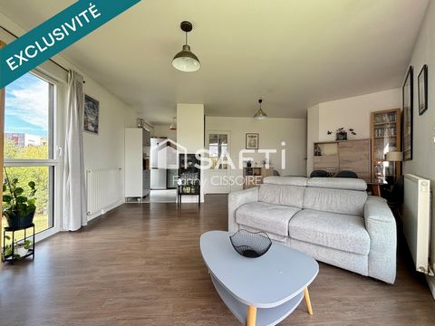 Appartement T3 lumineux avec terrasse de 50 m²