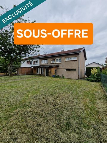 Commune prisée, proche frontières, au calme, rue pas passante !