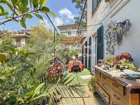 Nice Parc Impérial Maison de ville de caractère 156m2 avec 2 terrasses et jardin