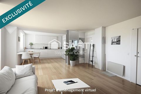DUPLEX - DERNIER ETAGE - VUES DÉGAGÉES - 3 CHAMBRES