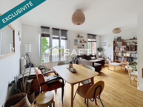 Quartier Croix- St Hélier: Beaux volumes pour ce T3 lumineux