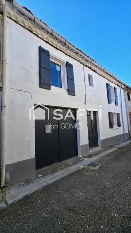 Maison de village 4 chambres avec jardin et garage