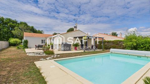 Plain-pied 3 chambres avec piscine, garage et calme