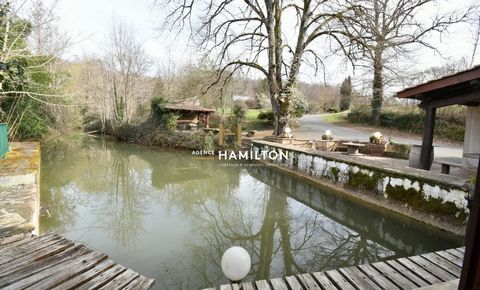 MOULIN À EAU XVIIIe AVEC GÎTES, DROIT D'EAU ET DOMAINE DE 7,3 HA PROCHE D'ALBI