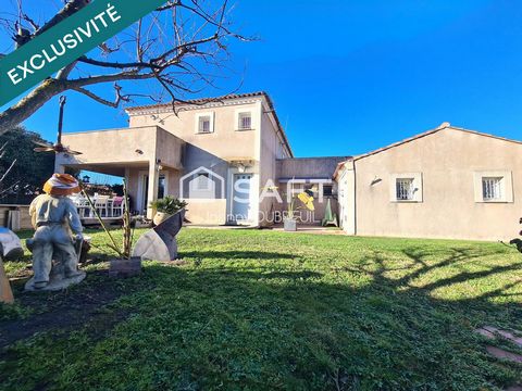 PIGNANS - MAISON TRADITIONNELLE DE 224M2 AVEC APPARTEMENT INDEPENDANT, PISCINE HORS-SOL, GARAGE, TERRAIN CLÔTURÉ DE 798M2