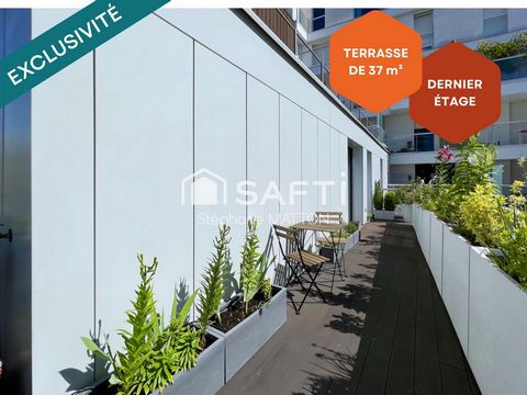 Appartement T3 + magnifique terrasse de 37 m2